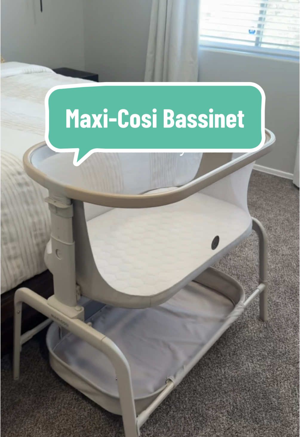 Maxi-Cosi knows how to do it right 👏🏼 #maxicosi #bassinet #newmom #babyessentials 