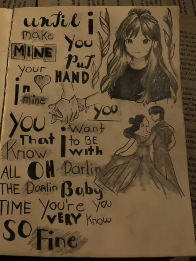 you know that i won't stop until i make you mine #art #lyricwriting #lyrics #makeyoumine #writing #music #nostalgia #painting #drawing #artist #fyp #fy #foryou #foryoupage #viral 