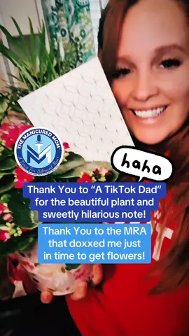 This made my day!! That you “A TikTok Dad!” #themanicuredmom #stopsilencingmen #happymothersday #tiktokdad #doxxing #stopdoxxingpeople #aricj #aricjaay 