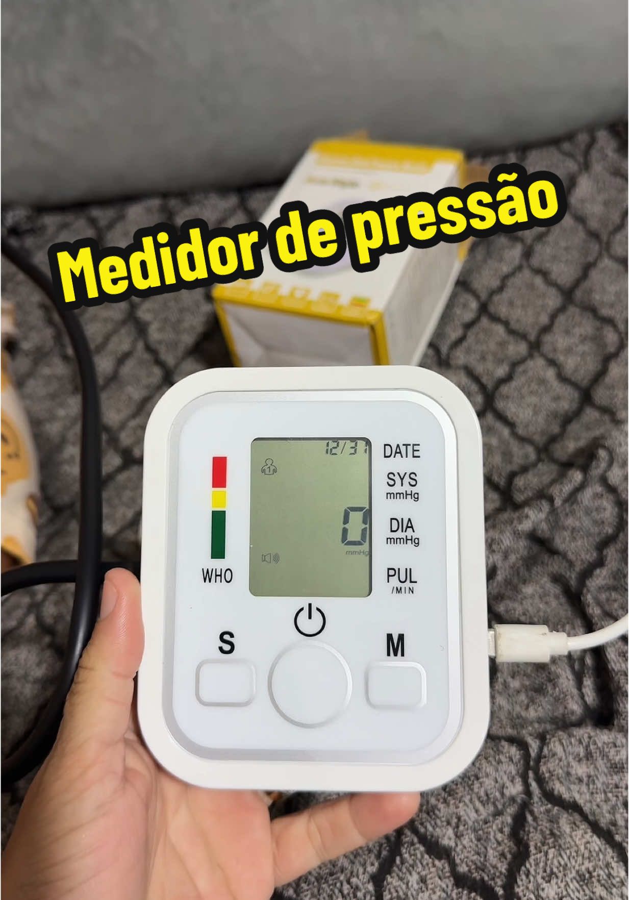 Medidor de pressão #TikTokShopChegou 