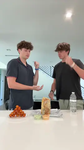 Saucing up all his bites @Connor Genal 