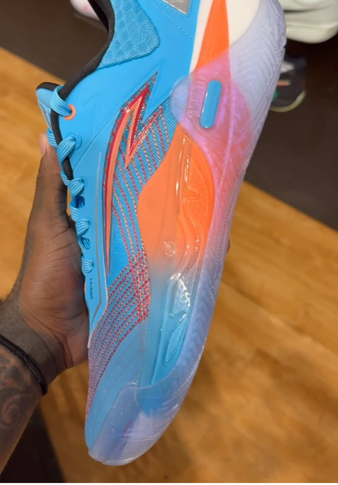 Kai 1 Speed “Ice & Speed” IN HAND LOOK #crosbykicks #tonycrosbyy #kai1 #speed #anta #