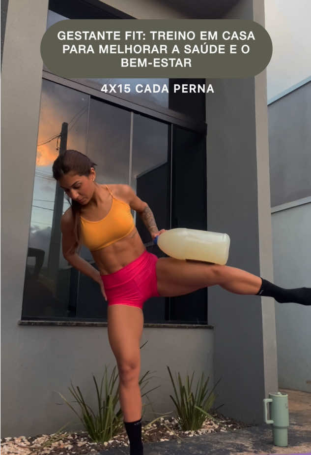 Treininho de pernas com a mamis 🤰🏽✨ look: @USE.MIFITINESS  #treino #treinofeminino #treinoemcasa #treinoemcasa_ #gravidez #gravida #gestacao #gym #gymrat #gravidasnotiktok #treinopesado #treinodepernas #gravidas #gravidezsaudavel #treinao 