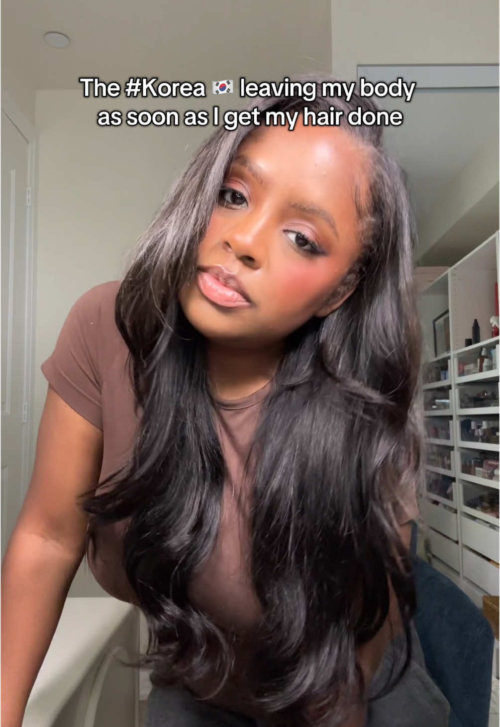 I am black #hairtransformation #sewin #newhair #hairstyle 
