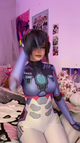 How are you guys liking stadium 💗? #dva #dvacosplay #overwatch #ow 