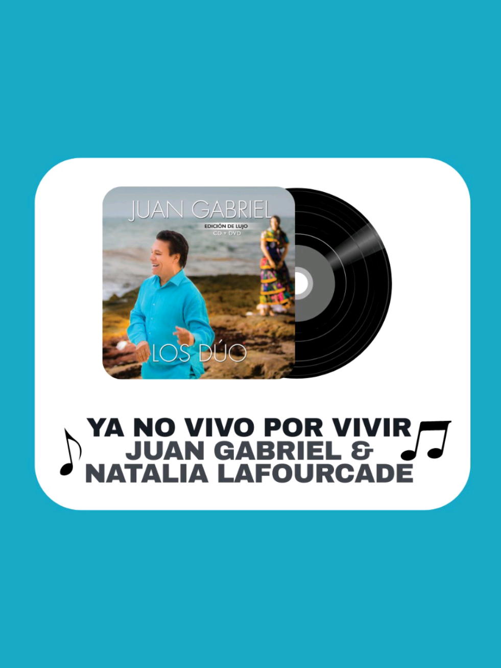 Ya No Vivo Por Vivir - Juan Gabriel y Natalia Lafourcade #music #foryou #fyp #parati #foryoupage #lyric #paradedicar #musica #lyricvideo #lyricvideoedits #amor #Love #cute