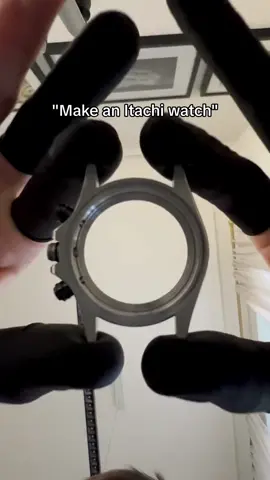Create an Itachi watch! #Naruto #Itachi #NarutoShippuden #Sasuke #sharingan 