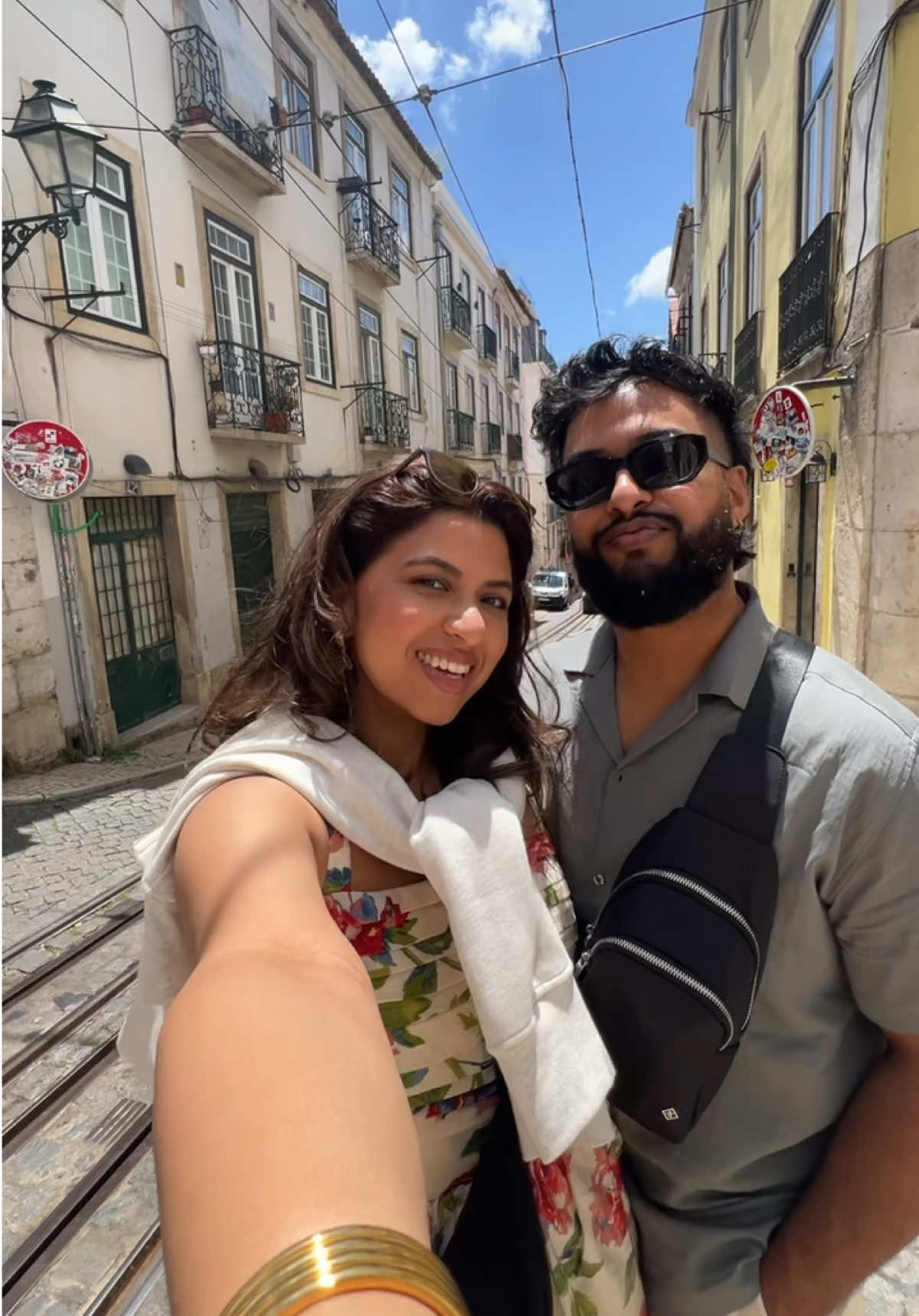 our first trip together!! starting off in Portugal 🇵🇹 @Kapil Subendran  #portugal #lisbon #travel #travelwithme #couplestiktok #couplestravel #europe #eurosummer @VirginAtlantic 