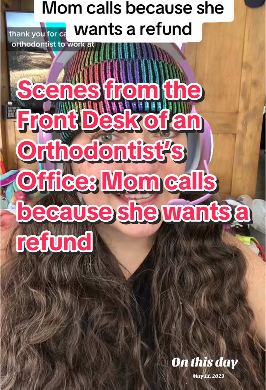 Scenes from the Front Desk of an Orthodontist’s Office: Mom calls because she wants a refund #fyp #foryoupage #skit #skits #orthodontics #orthodontist #orthodontistoffice #orthodonticoffice #orthodonticbraces #braces #orthodontistappointment #bracestok #bracestiktok #rubberbandsforbraces #bracesrubberbands #bracescolors #bracesadjustment #bracesappointment #tiktokorthodontist #orthodontia #orthodontistry #orthodontists #orthodontictreatment #orthodontistsoftiktok  #contentcreator #newtocontentcreation #funnyskit #newtomakingskits #newskit #tiktokskit #funny #Tiktok #tiktoks #tiktokcontentcreator #contentcreatorsoftiktok #contentcreators #contentcreatortiktok  #onthisday 