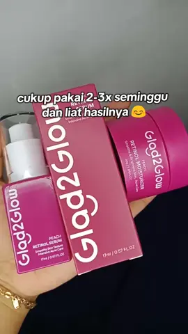 #retinol #retinolmoisturizer #glad2glow #serumretinol #g2g #retinolserum #retinolglad2glow #retinolg2g #masukberanda #fyp 