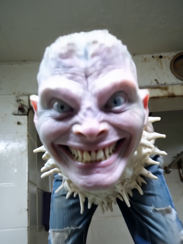 lol where'd he come from? 💀 #foundfootage #amazingvideo #strange #creepytok #creepyvideos #horrortok #horrorstory #jumpscare #wtfmoments #klingai #aivideos #wthisgoingon 