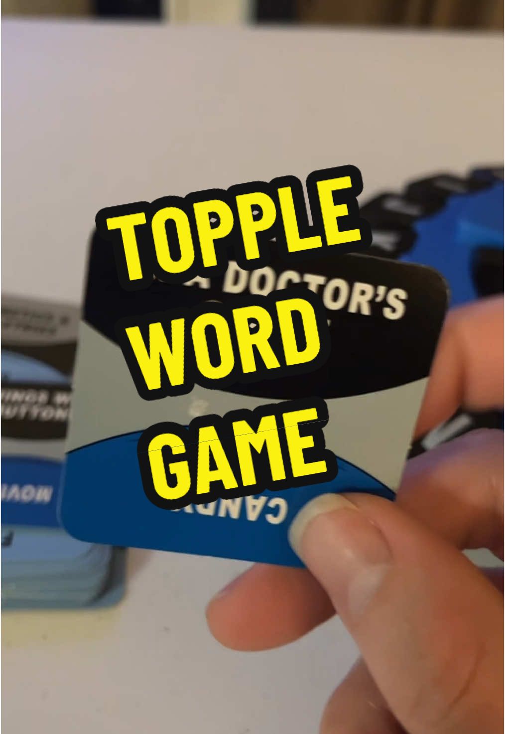#wordgame #topple 