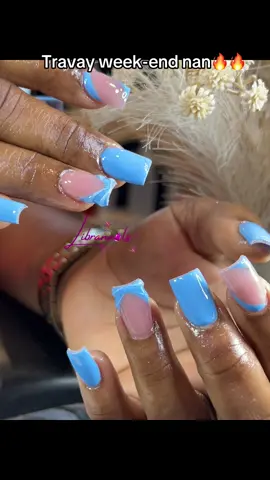 Don’t forget to DM your next appointment with LibraNails #haitiannailtech🇭🇹💅🥰 #licensenailtech #cleannails #acrylicnails 