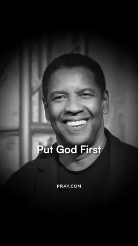 Put GOD first 🙏 #denzelwashington