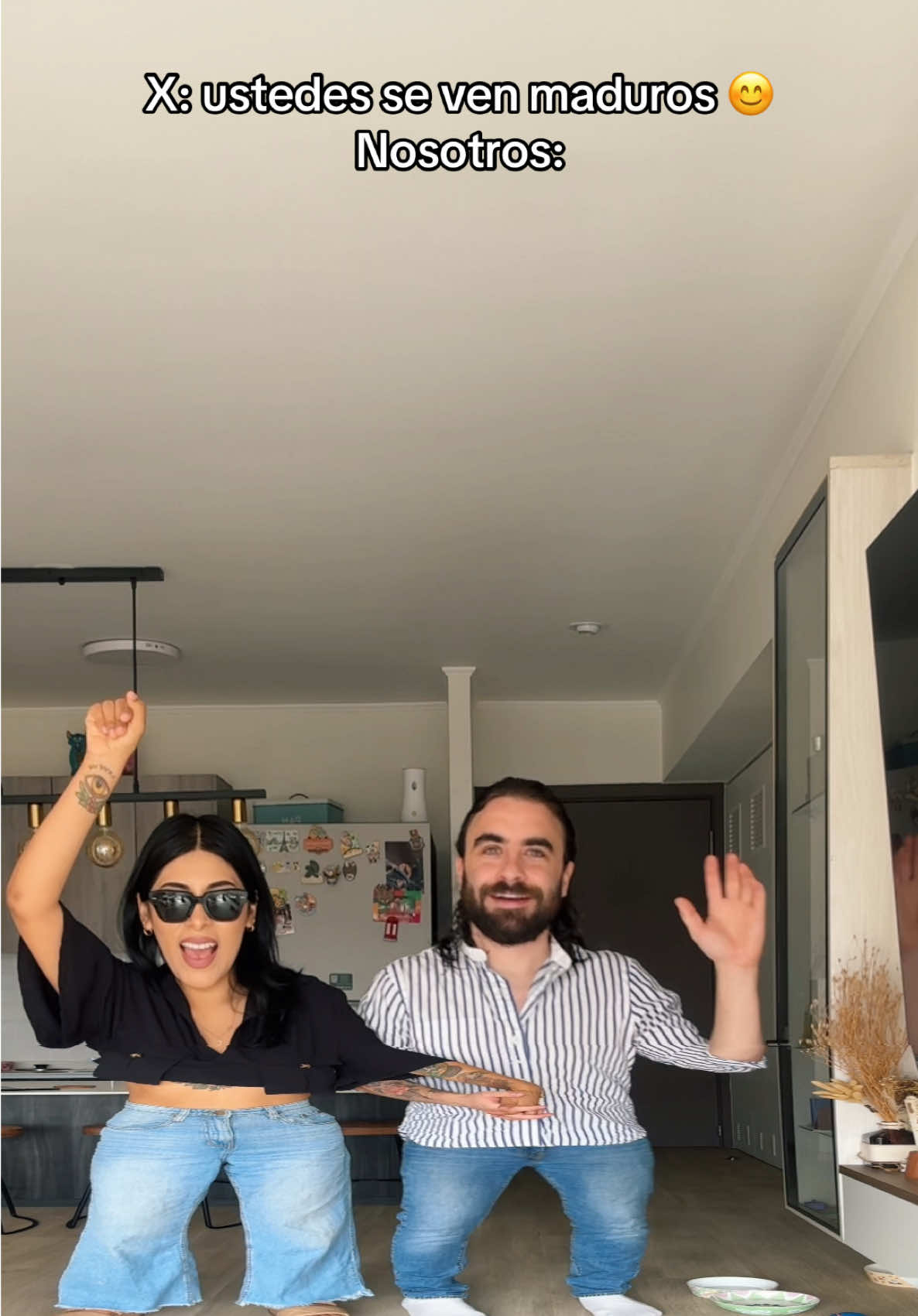 Jajaja y pensar que tenemos 30 🤣 #comedia #couplegoals #humor #trend #parejas 