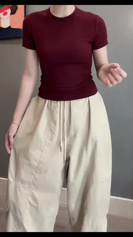 [MÀU MỚI] Áo thun ôm body cotton lông mịn co giãn Justdun B18#kimngan8679 #thoitrangnu #trending #xuhuong #thinhhanh #xuhuongtiktok 