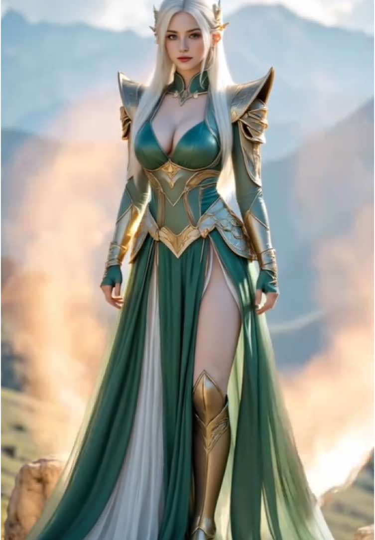 Cô ấy từng là gì trong truyền thuyết của bạn? #xuhuongtiktok #fyp #phuonghoangdo #hanfuai #beautytransformation #aifantasygirl #mythicalaesthetic #hoahinhcongai 