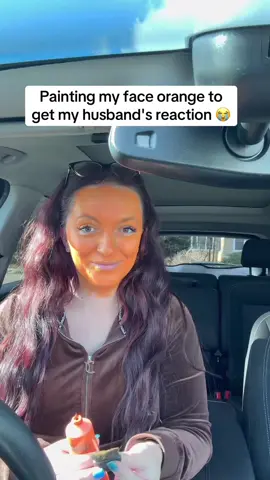 Pranking my husband with body paint #funnyvideos #usa_tiktok #funny #usa #interesting #baby #tiktok 