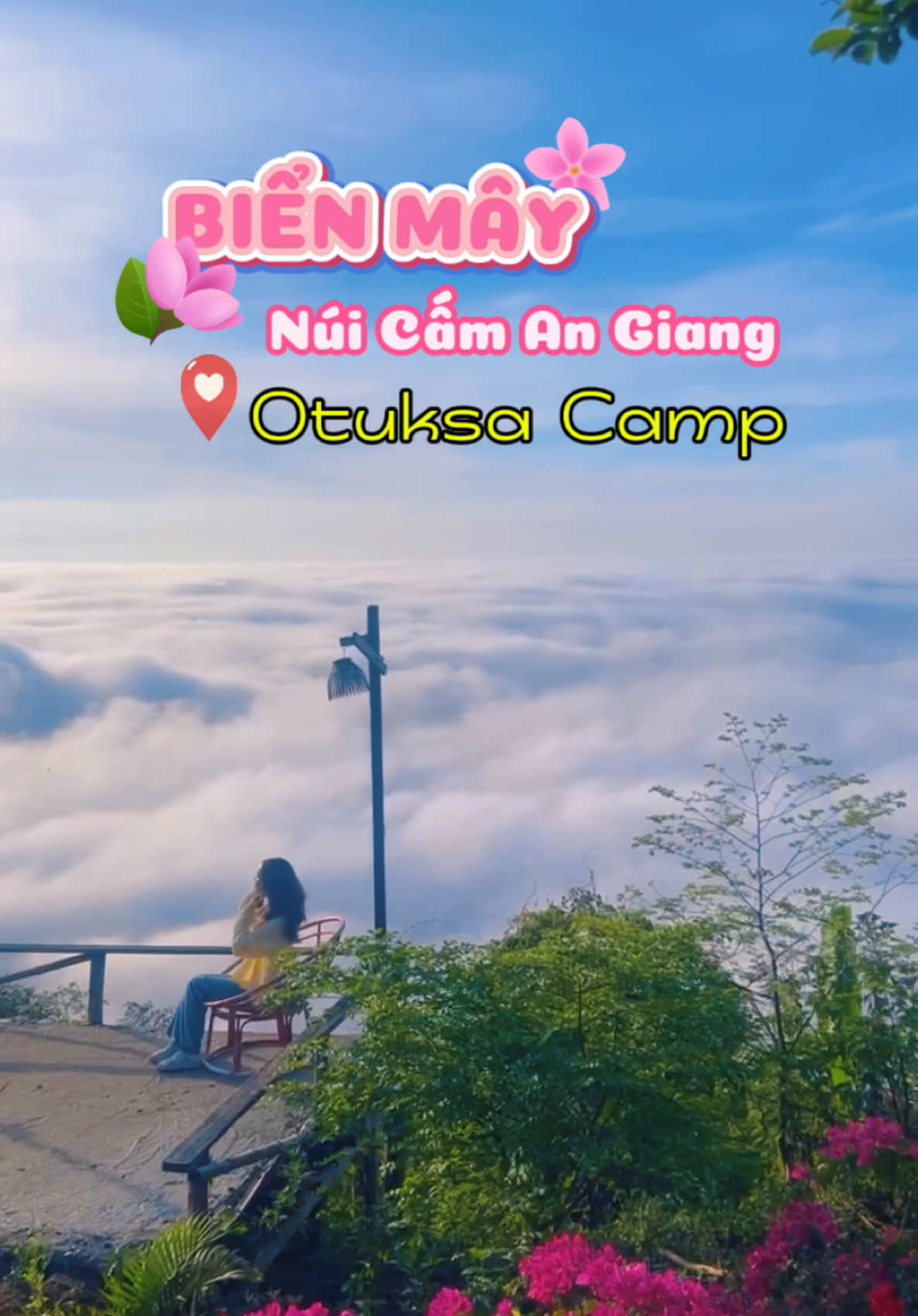Săn mây tại Otuksa Camp - Núi Cấm An Giang #sanmaynuicam #otuksacamp #dulichangiang #khamphaangiang #nuicam #nhudovlog 