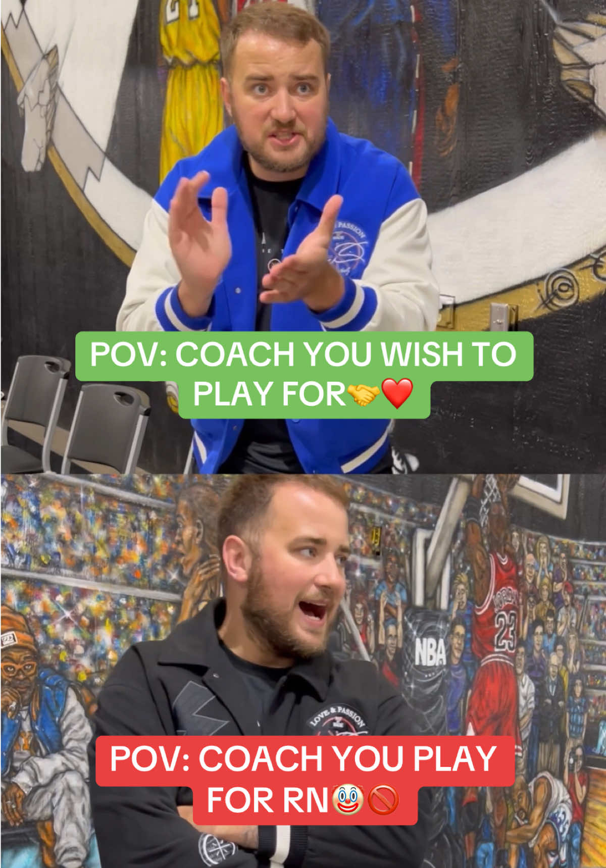 How many of my Basketball Players experience this with their 🏀 coach?