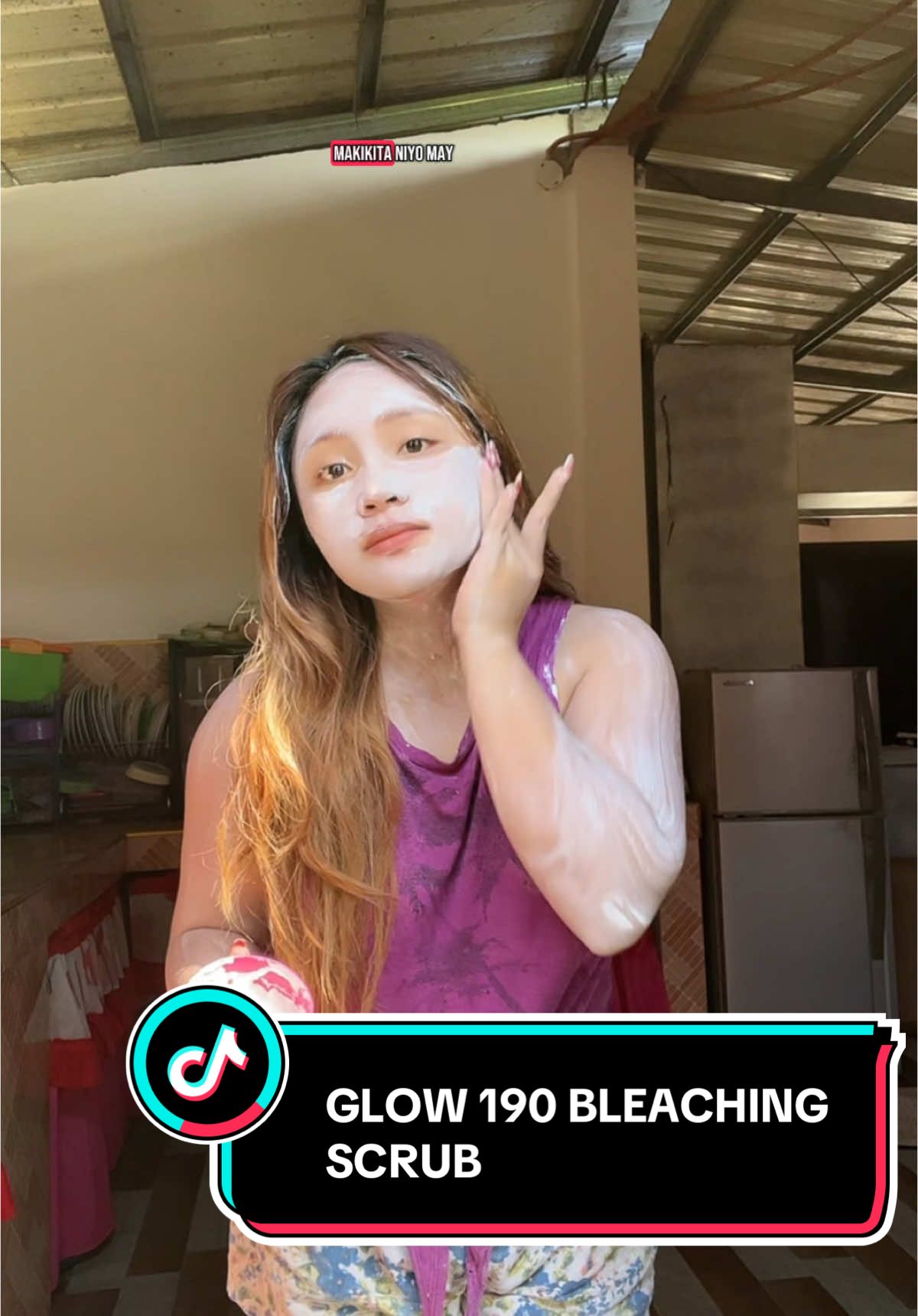 GLOW 190 BLEACHING SCRUB ✨ #honestglow #bleachingscrub 
