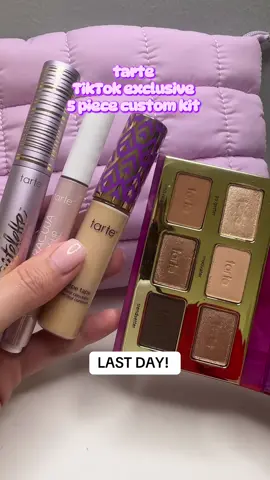 Last chance to take advantage of this deal! @tarte cosmetics #tartecustomkit #tartecosmetics #makeup #beauty #TikTokShop 