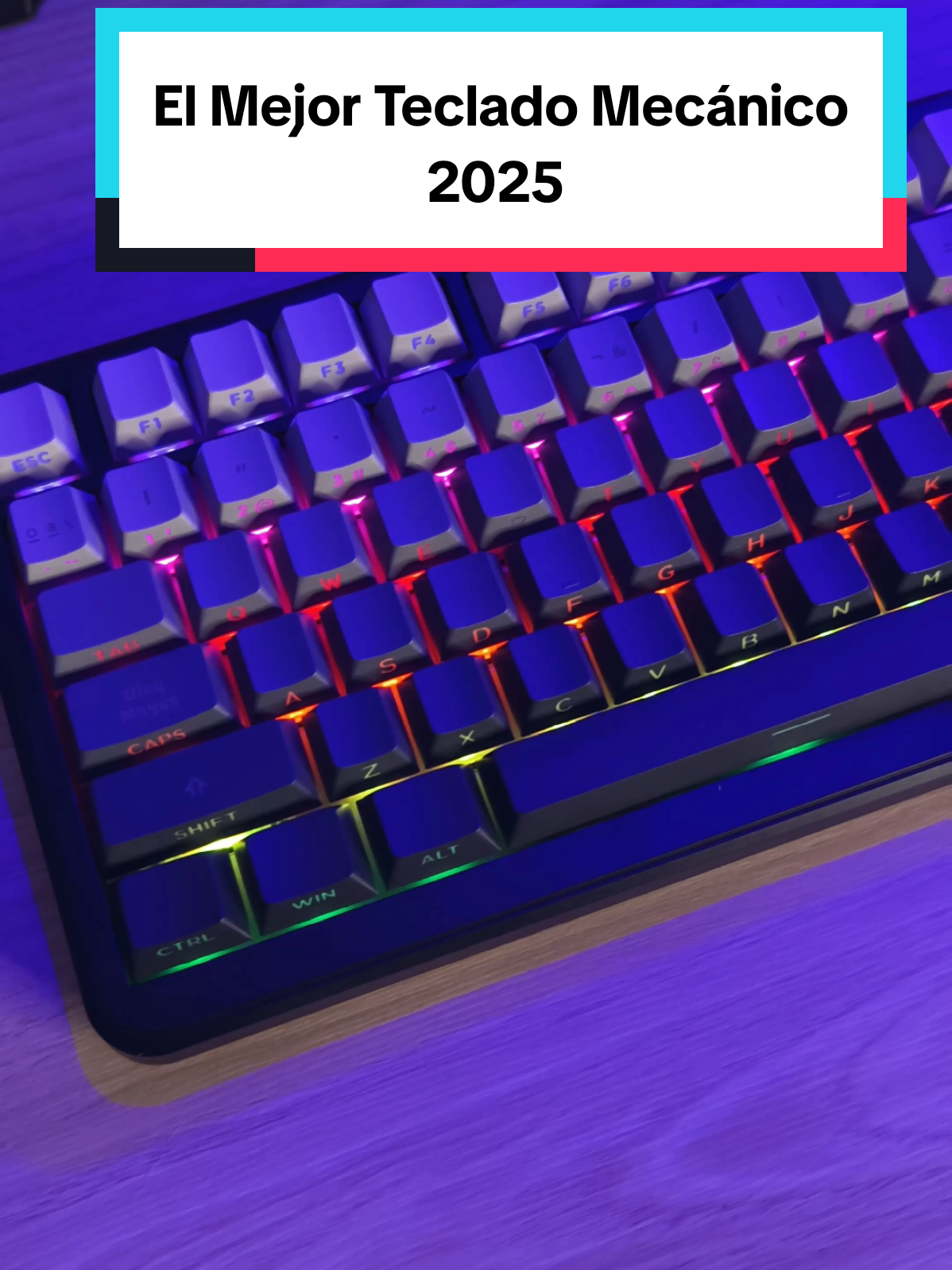 El Mejor Teclado Mecánico Calidad Precio 2025 #attackshark #attacksharkm86 #freewolf #tecladomecanico #tecladogamer #elmejorteclado #tecladogamermecanico #tecnologia #parati 