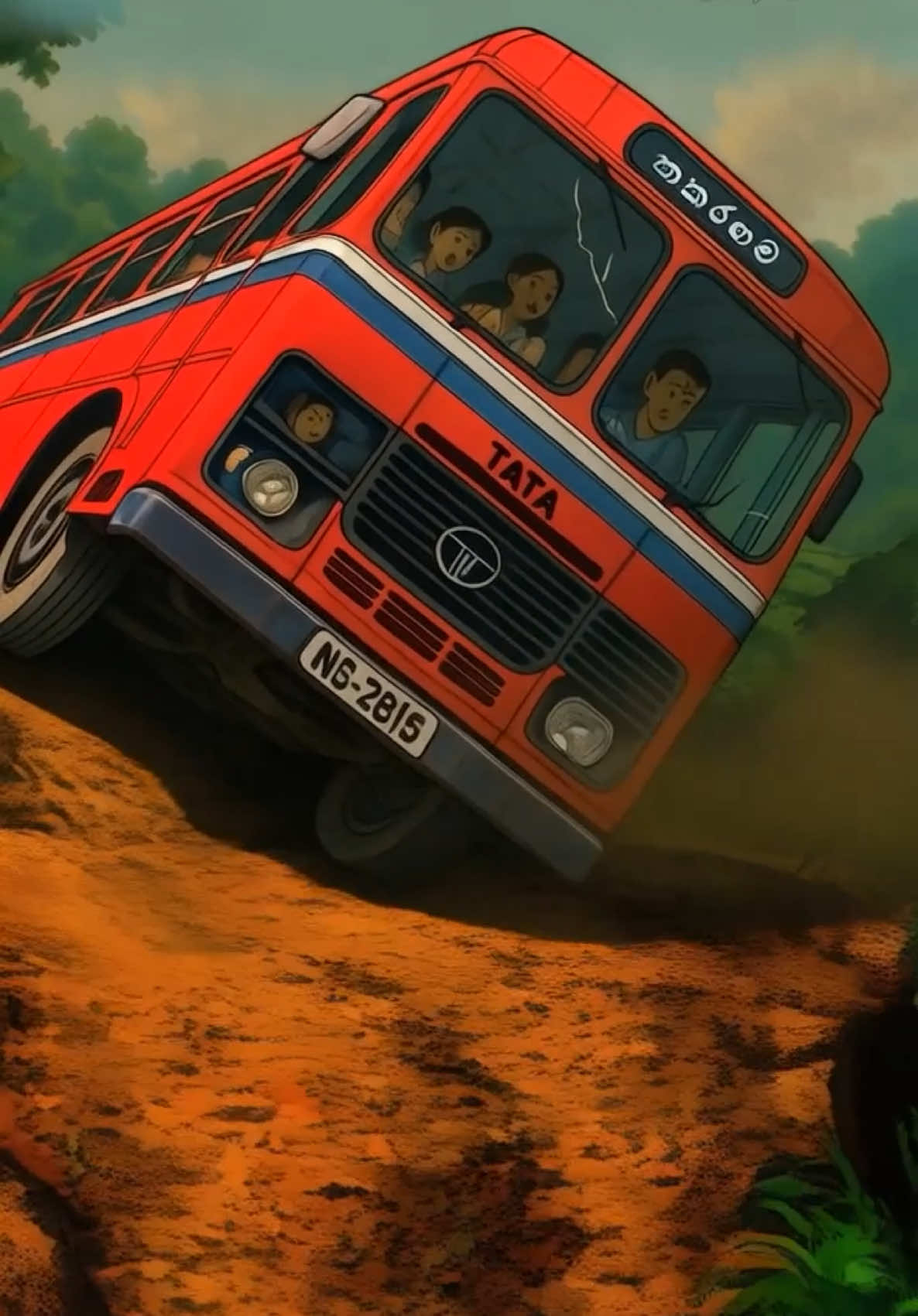 අම්මාවරුනේ! #fyp #momsday #mothersday #gerandiella #busaccident 