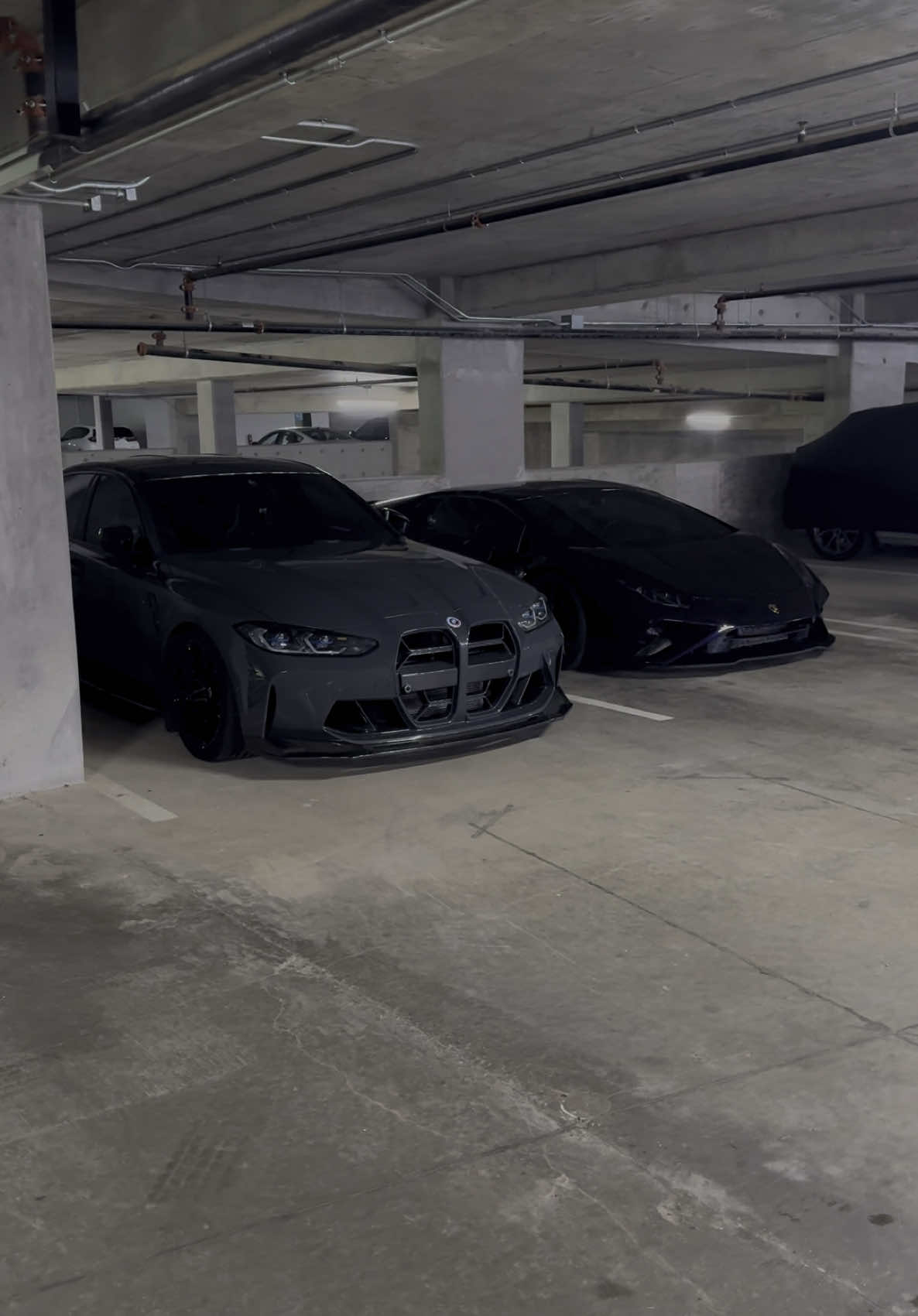 Night Riders🦇🦇  #g80 #m3 #comp #dravit #purple #fyp #huracan #tune #lowered #bmw #lamborghini 