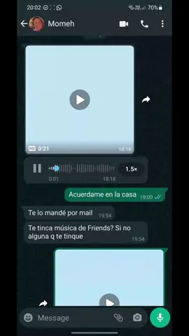 Te tinca música de Friends? Feliz día mamá
