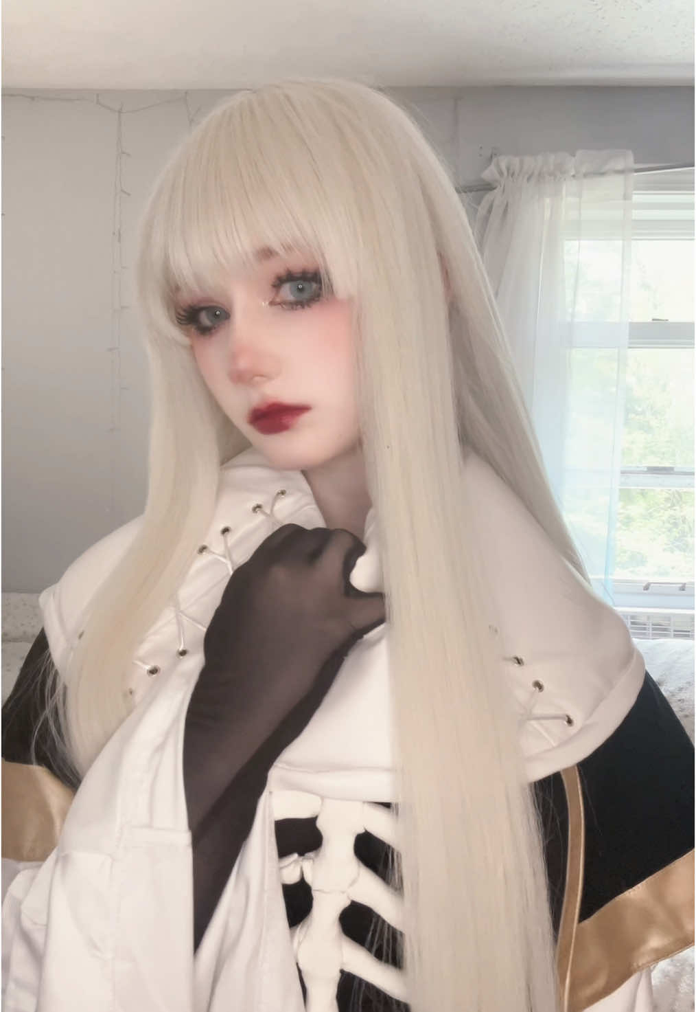 🤍#haniel #archangelhaniel #angel #marinkitagawa #cosplay #fyp #sonobisquedollwakoiwosuru #mydressupdarling #marinkitagawacosplay 