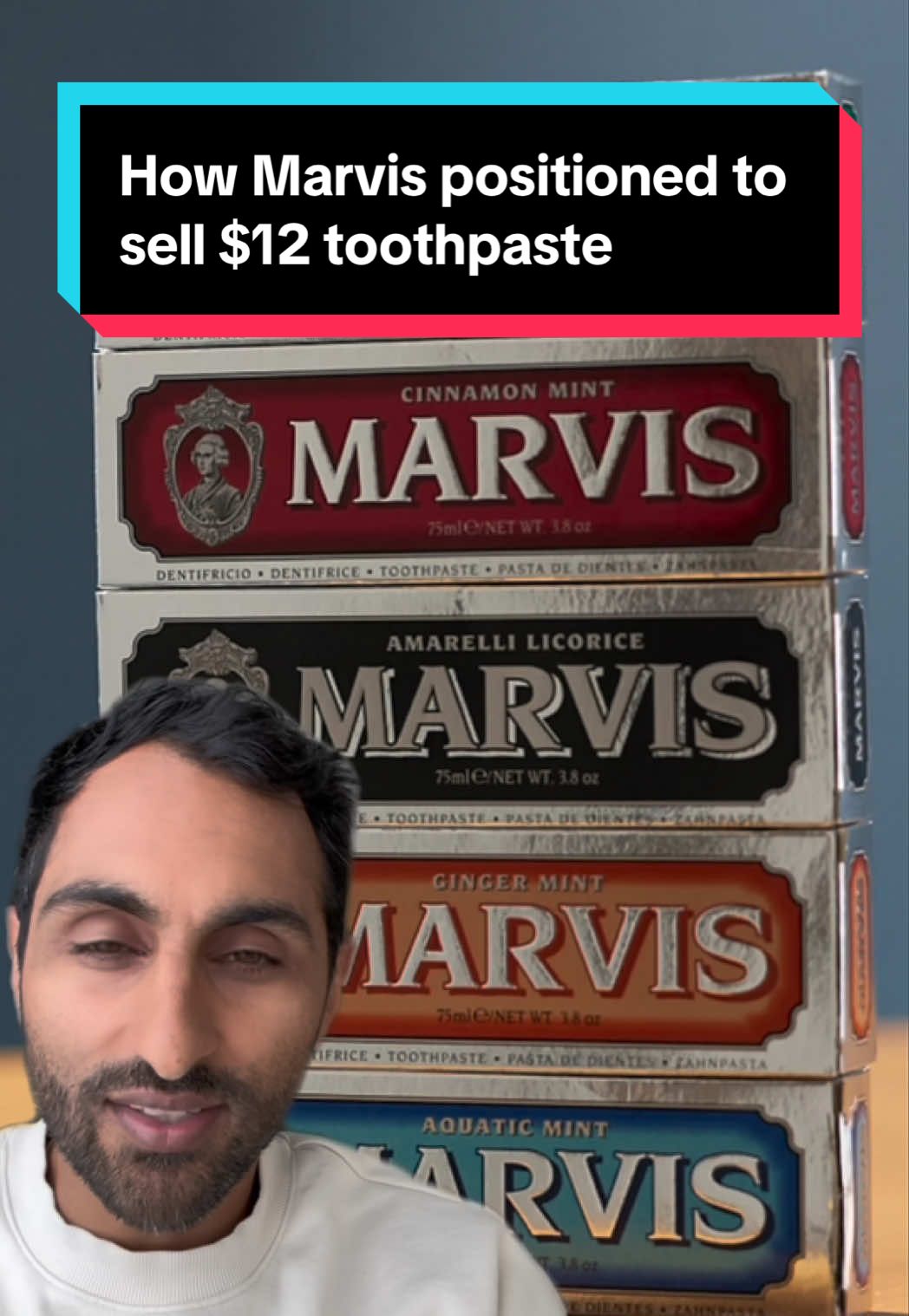Marvis toothpaste  #marketing #branding 