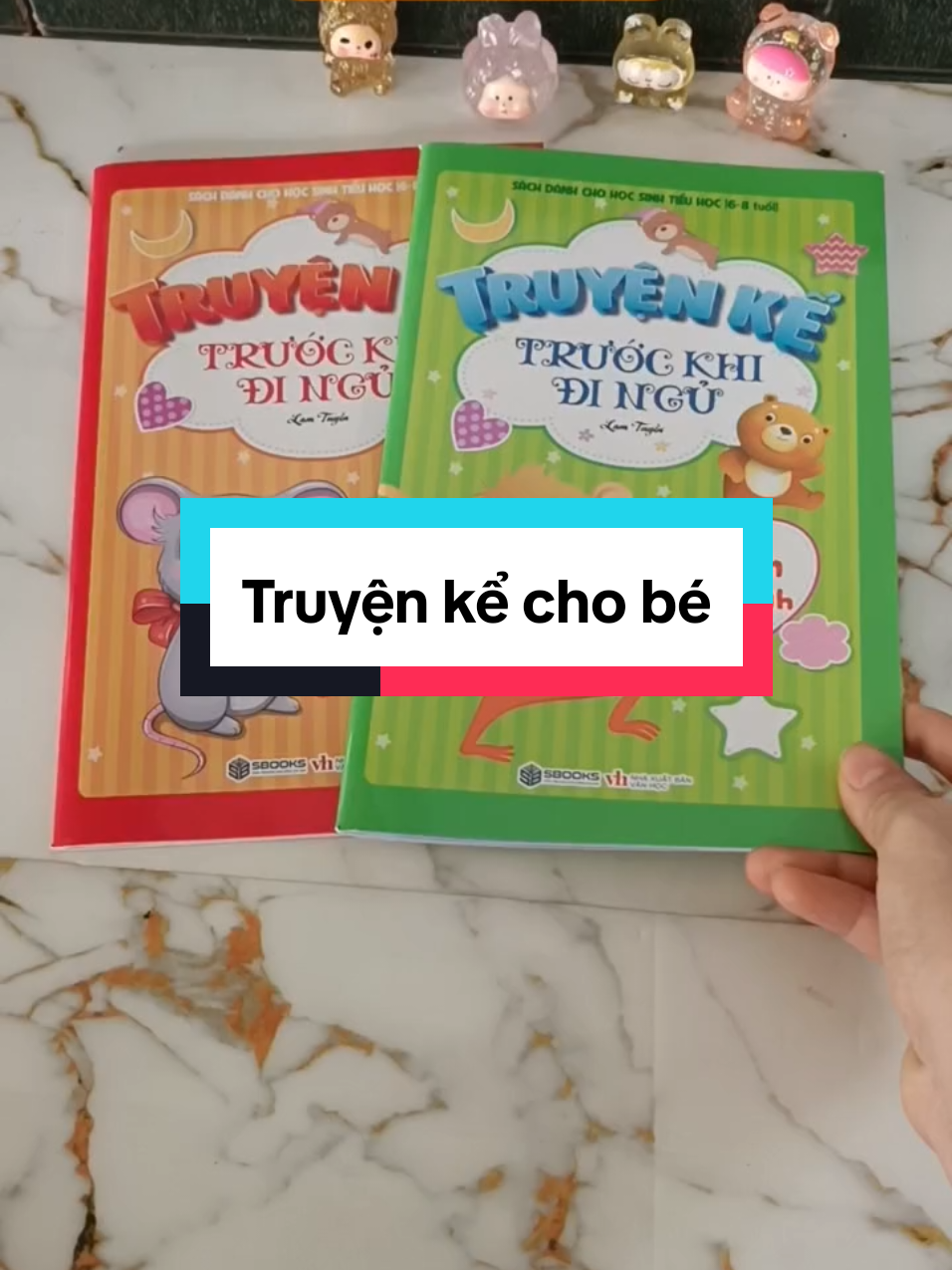4 cuốn truyện kể cho bé trước khi đu ngủ dành cho bé 2-9 tuổi, sách còn là học liệu để các bé lớn luyện đọc mỗi ngày. #linhna #xuhuong #fyp #hoccungcon #mevabe #truyenketruockhingu #truyenkechobe 