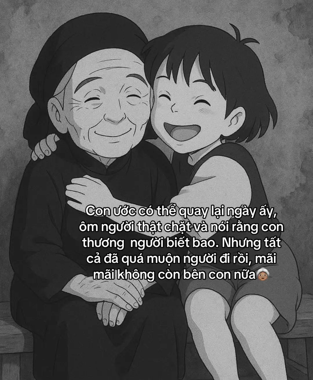 Nơi đó thế nào con nhớ lắm… người đừng quên con nhé,đợi con nhé🕊️🖤