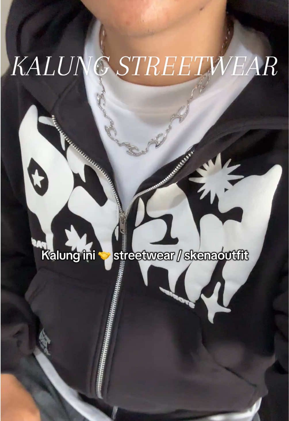 Bahan full titanium anti karat 🙌 #fyp #accboskuu #kalung #kalungtitanium #aksesoris #skenaoutfit #streetwear 