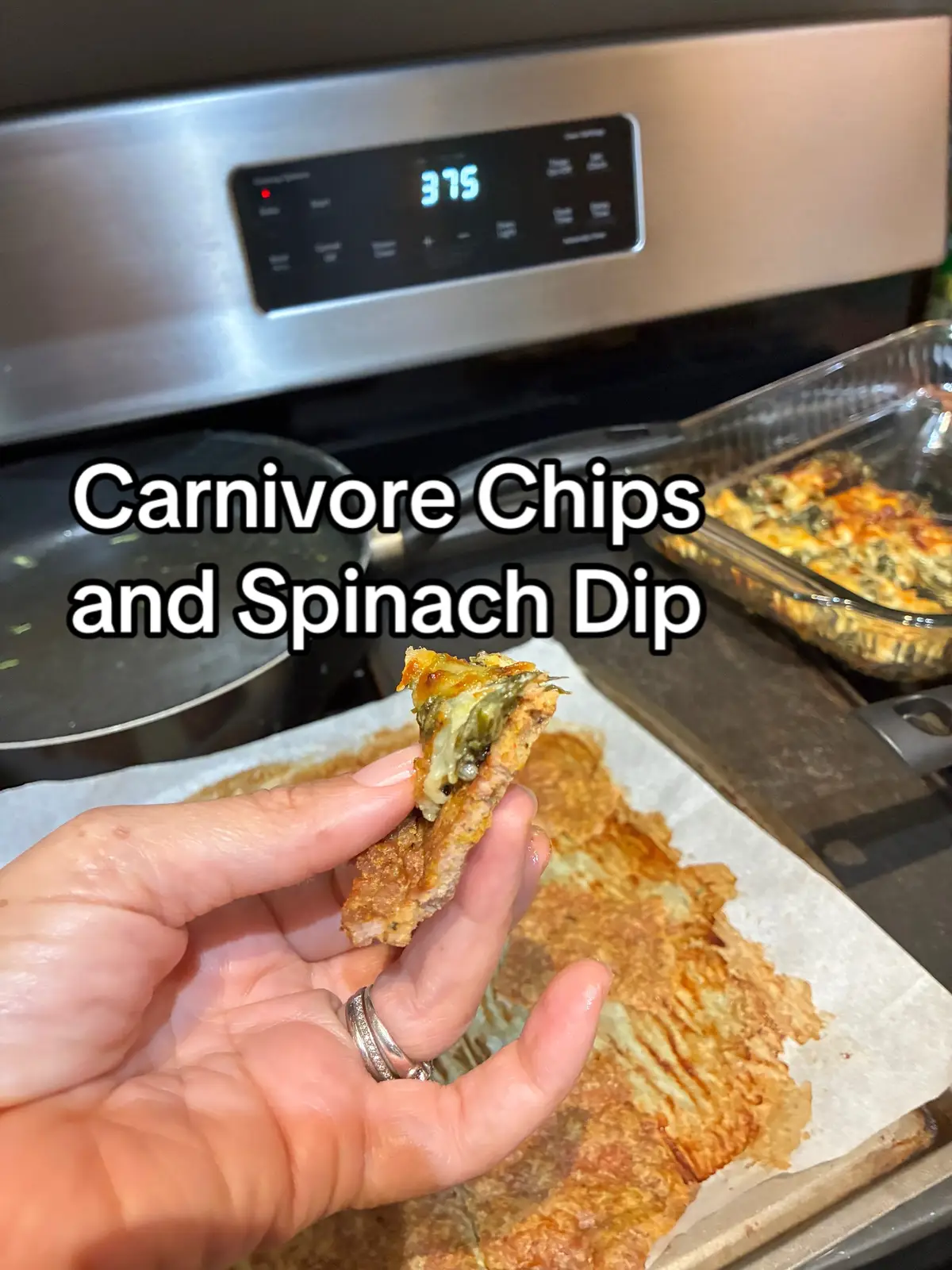 I saw a recipe for carnivore chips from a hot girl online and I’m like yes super cool. I didn’t follow to the t but it was delicious. Have you tried before?  #carnivore #carnivorechips 