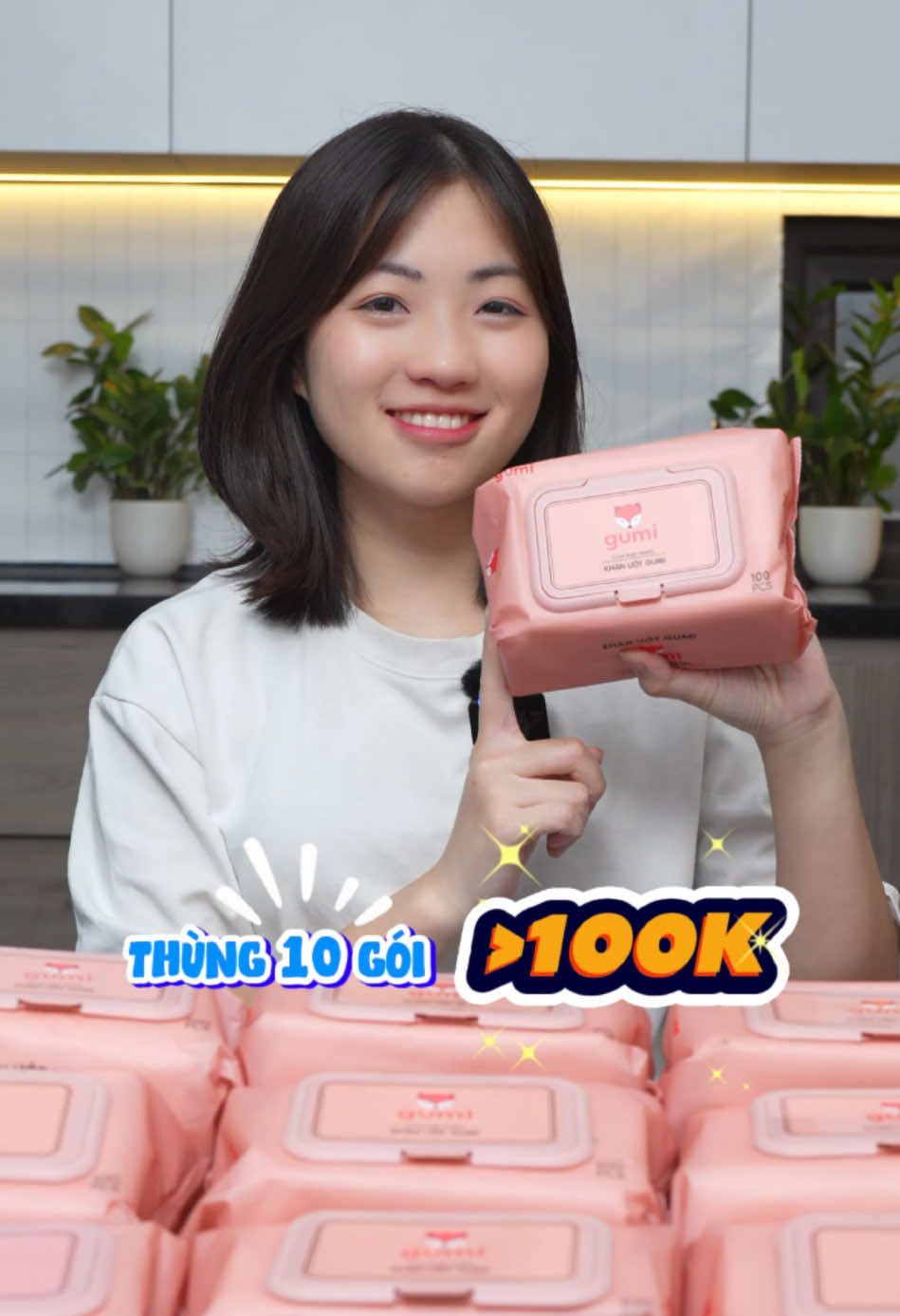 Bỏ ngay vào giỏ hàng khăn ướt Gumi chuẩn 4K #khanuot #gumi #khanuotkhongmui #sale #xuhuong 