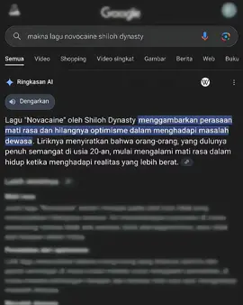 Bagian79 | Novocaine - Shiloh Dynasty🎧                                                                                                                                                                                                                                                                                                    #lyircs#liriklagu#100k#spotify#alightmotion_edit#gfxtiktok#beranda#gfxmanipulation#xybca#fyp 