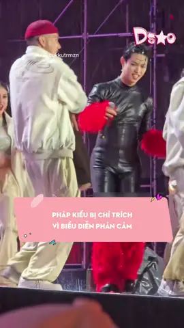 Pháp Kiều bị chỉ trích vì biểu diễn phản cảm #dsao #showbiz #phapkieu #anhtraisayhi