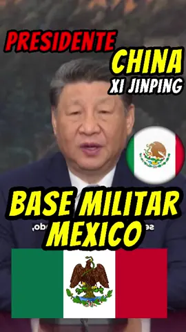 el presidente de china quiere base militar en mexico #noticiasmexico #claudiasheimbaum #donaldtrump #noticias #ejercitomexicano #mexico #putin #estadosunidos🇺🇸 #vladimirputin👑