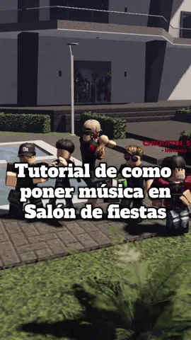 Como poner audios en salon de fiestas #tutorial #comoponermusicaenroblox #comoponermusicaensalondefiestas #salondefiestasroblox💃🏻💃🏻 