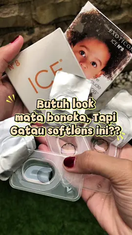 Big eyes ICE N8 By Exoticon #CapCut #fyp #viral #softlens #icen8 