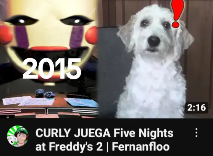 Curly fue uno de los perros de Fernanfloo, Quien acaba de fallecer hace unas horas, Descansa en paz, Mi perrito Favorito.