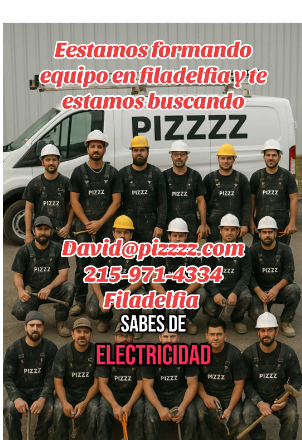 Así se ve un verdadero equipo de trabajo. Gente con manos sucias, corazón firme y ganas de crecer. Somos PIZZZZ. Si tú también sabes trabajar, este equipo es para ti. #EquipoPIZZZZ #TrabajoDuro #ConstrucciónUSA #LatinosTrabajadores #MaestrosConstructores #Electricistas #Plomeros #DrywallLife #FramingTeam #ObrerosUnidos #HombresDeTrabajo #TrabajadoresEnUSA #ConstrucciónPhiladelphia #ObraFina #SheetrockCrew #Pintores #Remodeladores #CascoBlanco #BotaMarrón #SobrevivientesDeLaObra #ConstrucciónDeCasas #TornilloYTaladro #ObrerosDeHonor #PañueloRojo #RadioEnLaObra #LatinosUnidos #ChambaBuena #TrabajoEnEquipo #ConstruyeTuFuturo #ObrerosConOrgullo #ManosALaObra #ConstrucciónPesada #TrabajoParaLatinos #MaestrosDelOficio #TikTokConstrucción