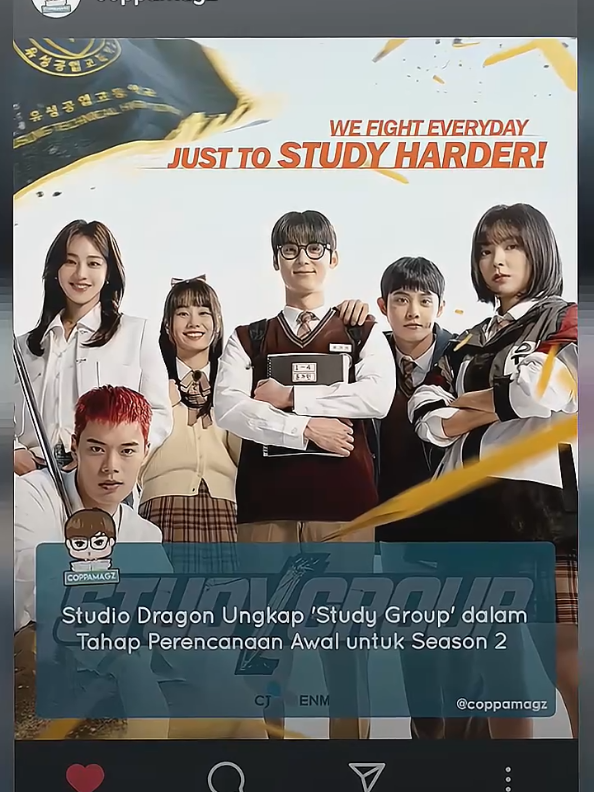 Study group S2!!! 🤩🤩 #kdrama #studygroup #studygroups2 #hwangminhyun #mingi #chawoomin #leejonghyun #hanjieun #shinsoohyun  #baekseohoo 