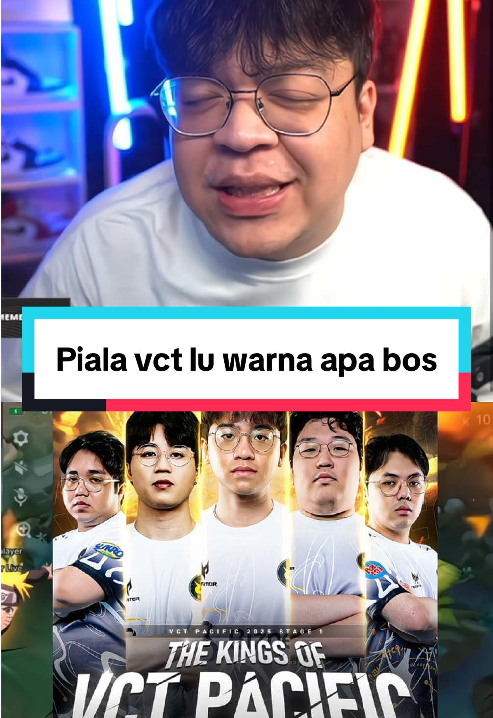 Piala vct lu warna apa boss ?!#MobileLegendsBangBang #MLBB #MLBBxNARUTO #rrqvalorant #Valorant #rrq #kingdom #deankt 