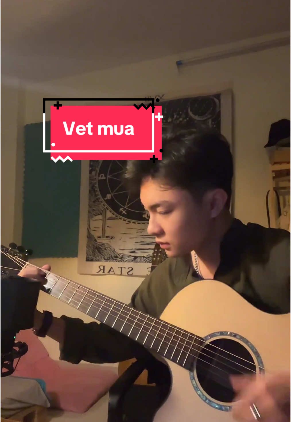 Vết mưa, bản cắt live