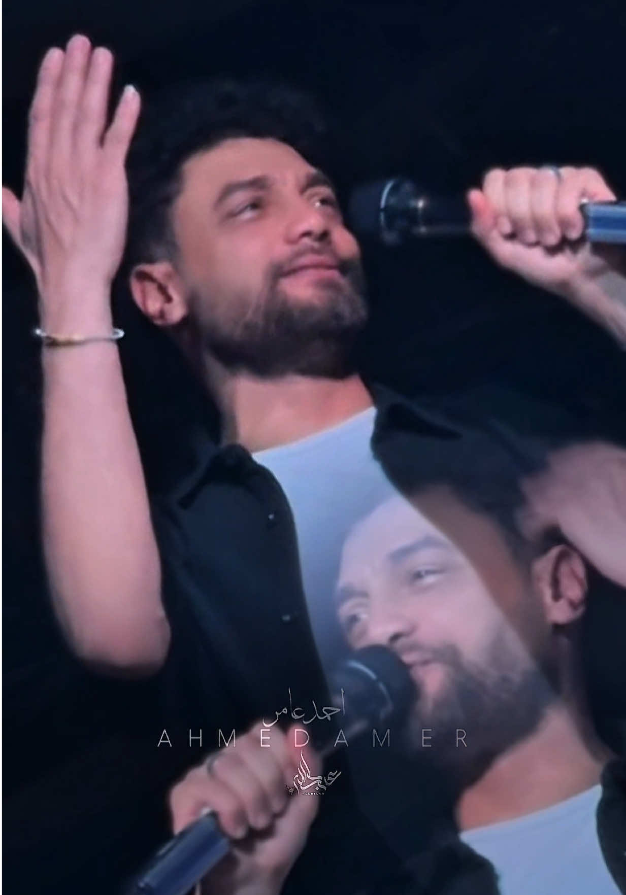 قالي كام كلمة يشبهوا النسمة ♥️🎶  #احمدعامر #ابن_الاكابر #tiktok #explore #share 