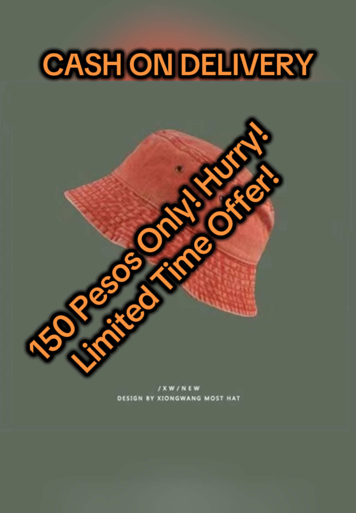 Fashion Hat Washed Denim Comfortable Hat