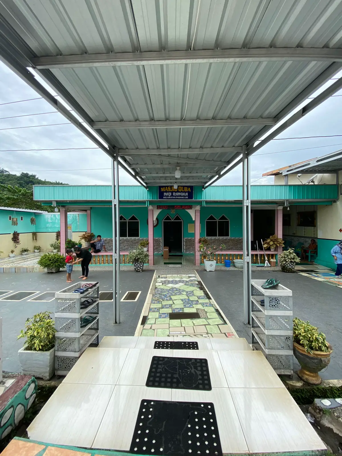 Masyallah ada masjid yang sangat sangat bersih #masjid 